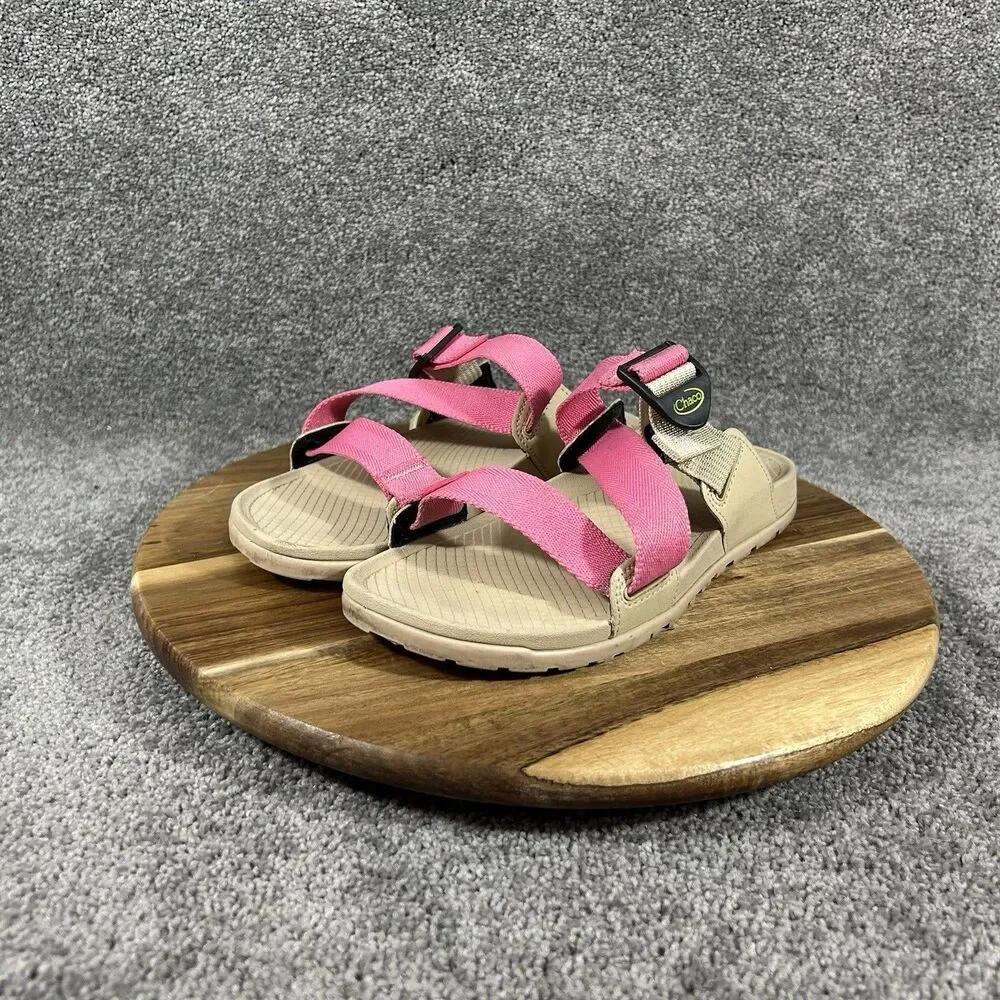 Chaco Lowdown Slide Women’s Size 7 Hot Pink Outdoor Trail Slip On Sandals Used